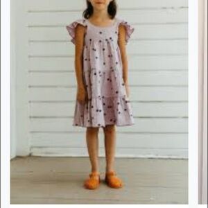 NWT Fin & Vince lilac tulips dress